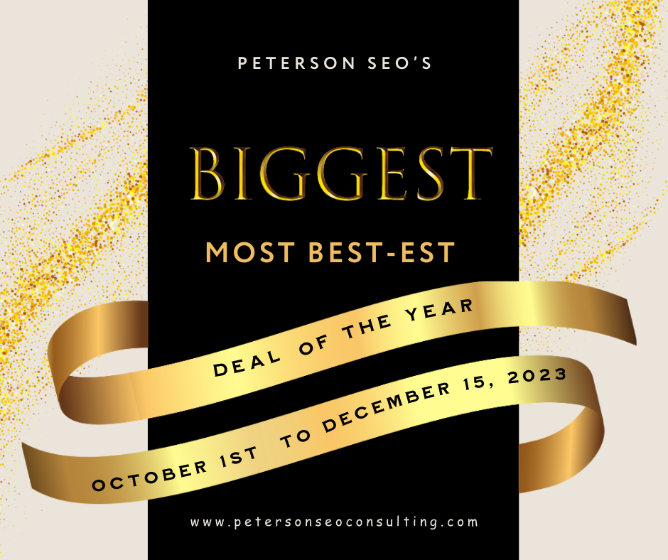 Peterson SEO Sponsors 3 Veteran Families for the Holidays with Best Deal of the Year